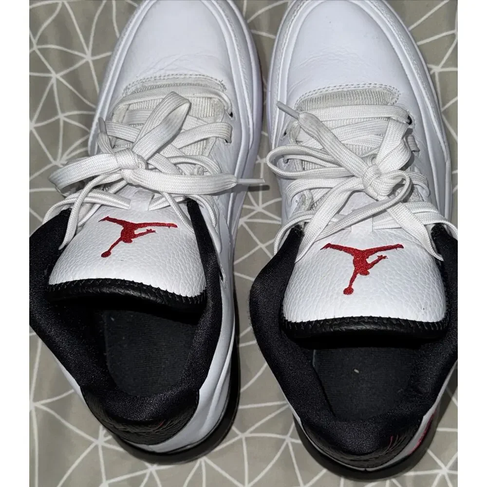 Jordan Flight Origin 3 White Black Red Men’s Size 9 IB3698-100 Shoes